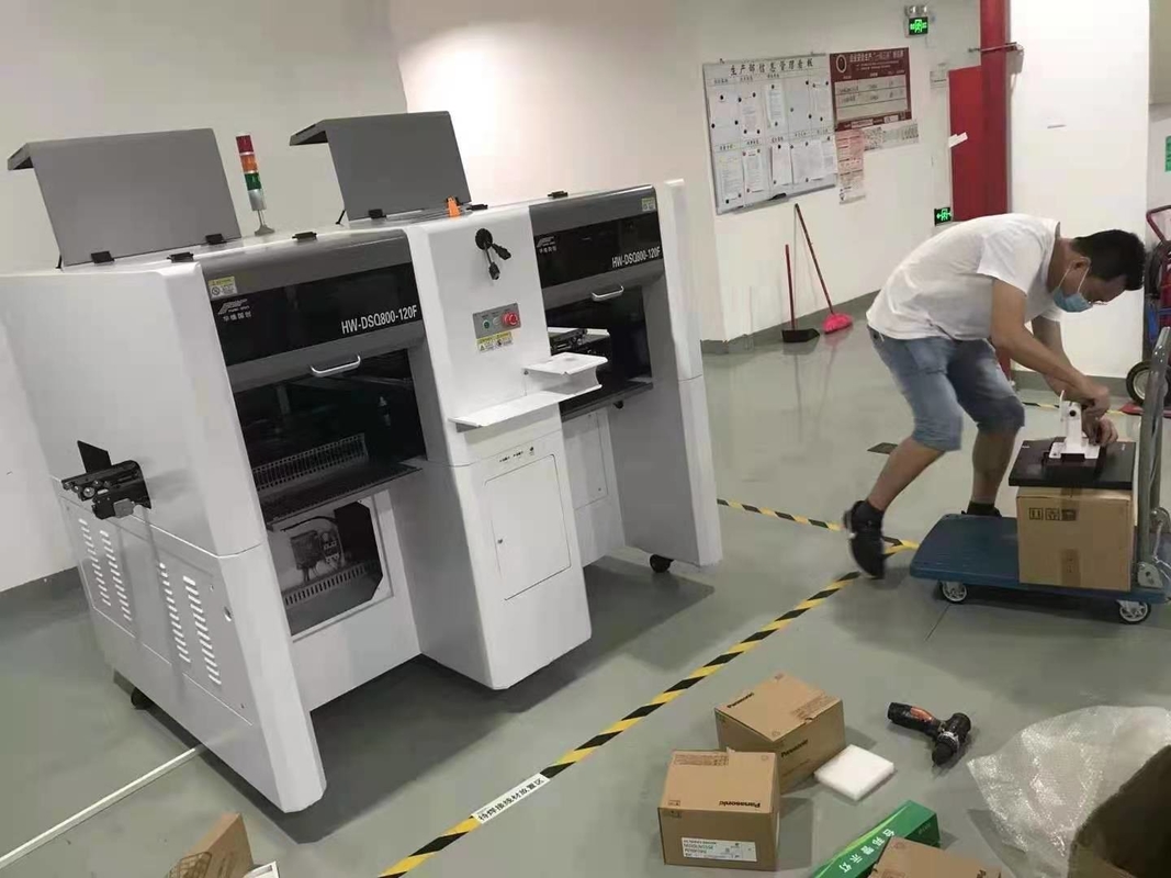 Desktop SMT Chip Mounter HWGC PCB Component Placement Machine 26000pcs/H