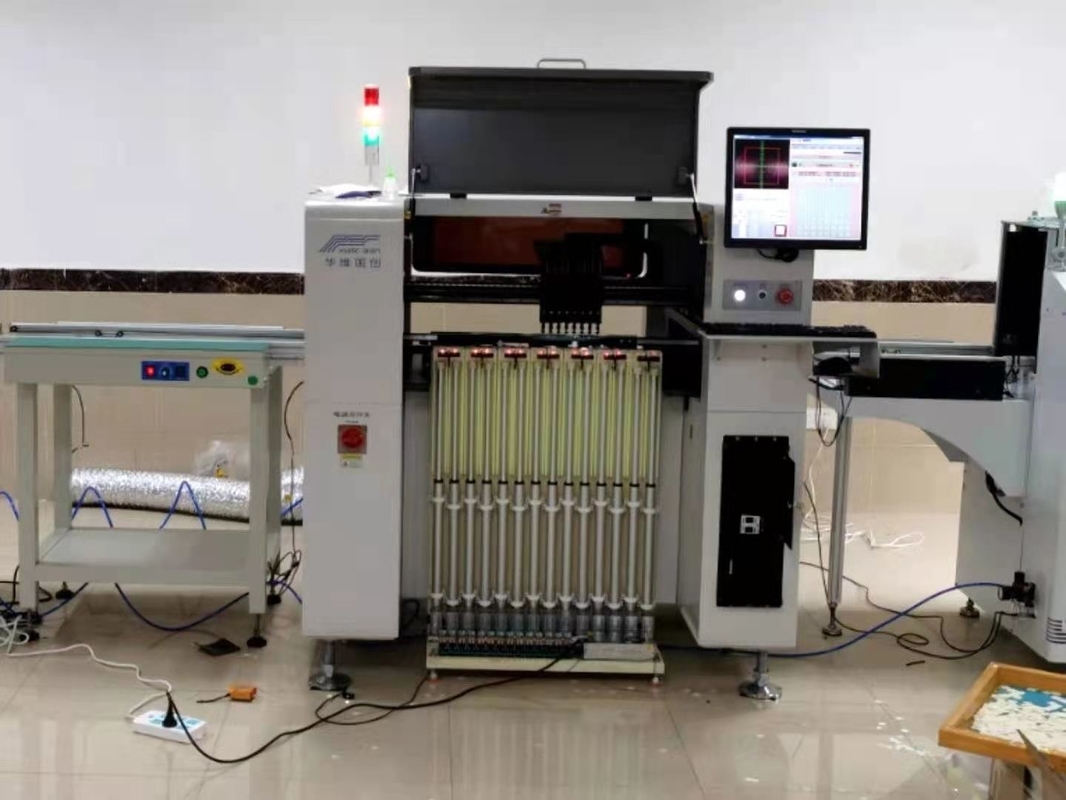 Desktop SMT Reflow Oven 8 Heads Screw LED SMT Production Line