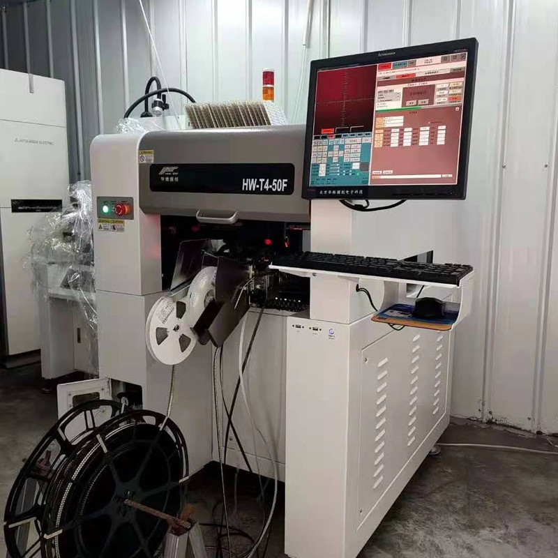 SOT QFP Benchtop BGA Pick And Place Machine  120 single feeder